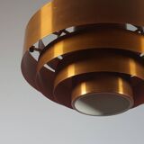 Suspension vintage mi-siècle Jo Hammerborg Ultra Copper Fog Morup
