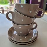 3 union pacific tableware cups and saucers