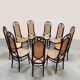 Vintage design dining chairs Thonet 1970’s