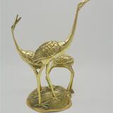 Brass herons