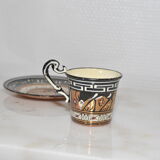 2 Greek espresso cups