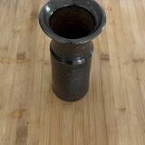 Vase en céramique noir signé de Gustave Tiffoche