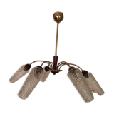 Chandelier epi year 1960 in bakelite and metal