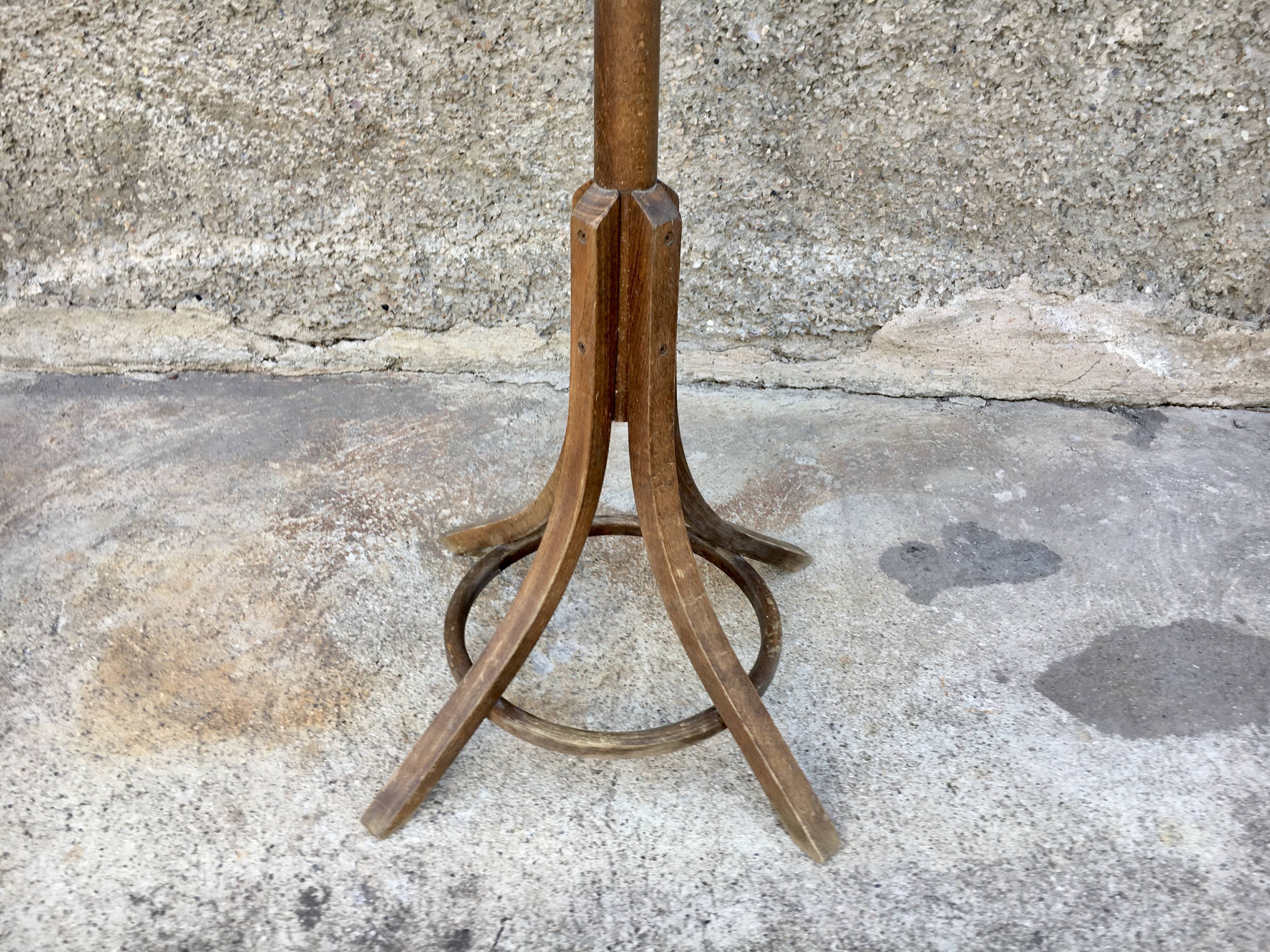 Baumann vintage parrot coat rack