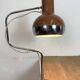 Lampe de bureau industrielle marron, années 1970