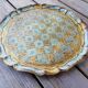 Round Venetian tray