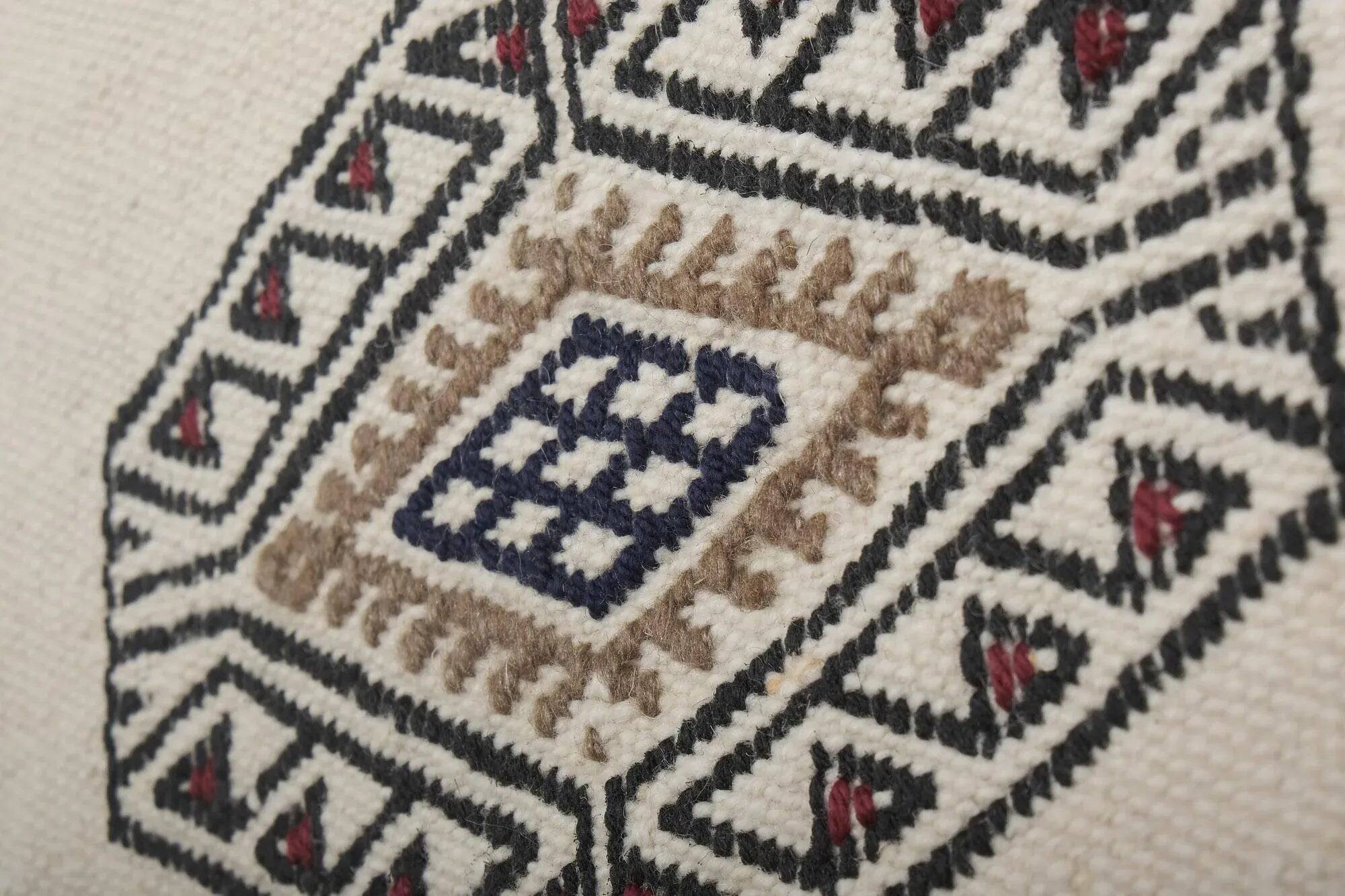 Vintage hand-embroidered textile 163x220 cm