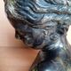 JBPigalle bust La Rieuse plaster signed