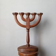 Chandelier en bois décoration campagne scandinave