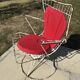 Fauteuil de jardin vintage Homecrest 1960 pivotant