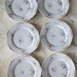Porcelain dessert plates