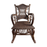 Rocking-chair wicker