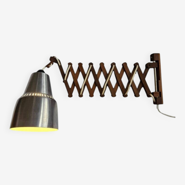 Mid-century wall scissors lamp, Sweden, 1960s