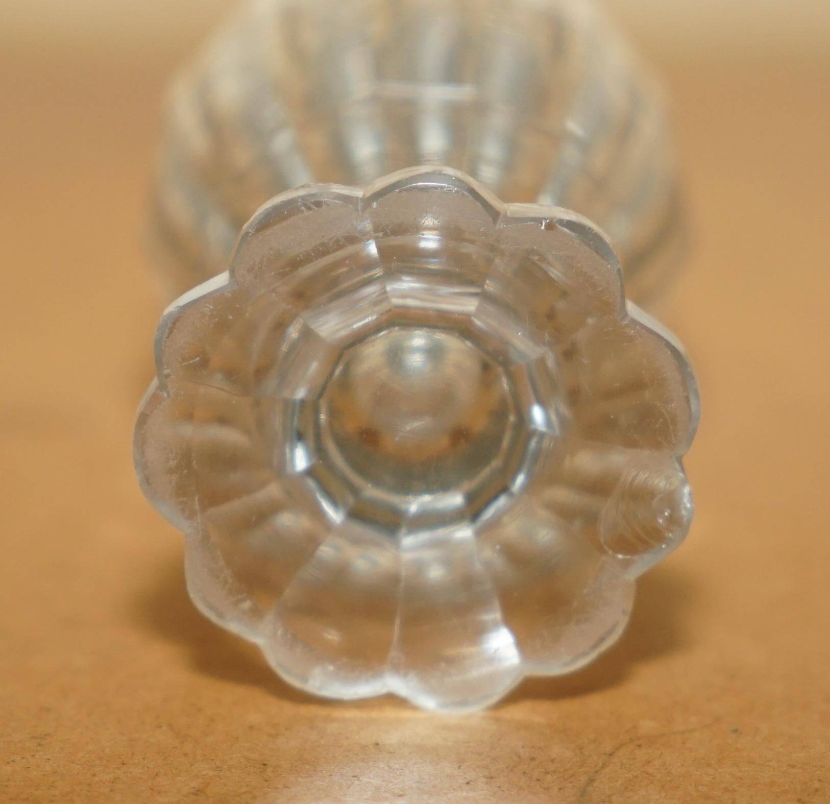 Cut glass sugar bowl and sterling silver by William Moulson 1844
