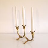 Vintage brass chandelier 1970