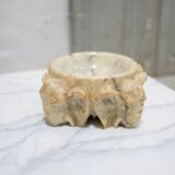 Vintage ashtray in alabaster