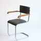 Art deco tubular Armchairs, 1930s set of two
