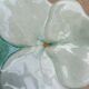 Assiette fleur, Ernestine Salerno