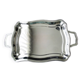 Stainless steel serving tray 41 x 30.5 cm
