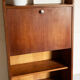 Vintage fin secretary stamped SPE, oak