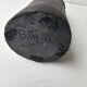 Raku ceramic roll vase signed Potty