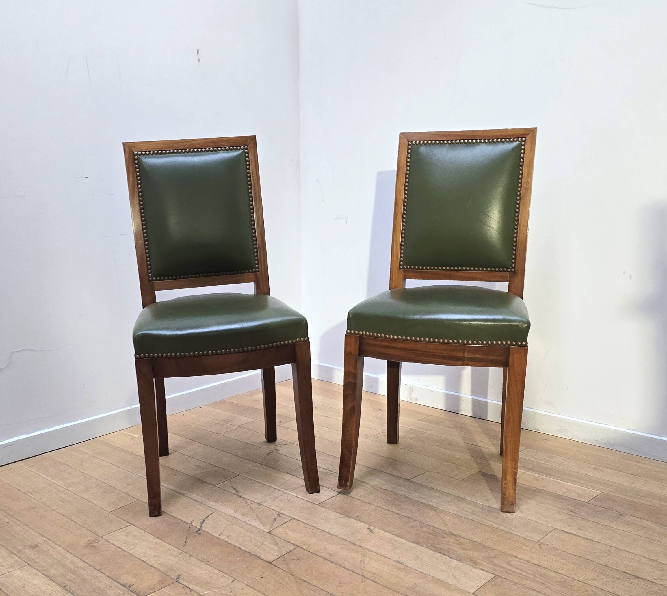 Paire de chaises vintages style Empire