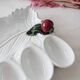 Subtil majolica egg dish