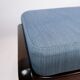 Stool in mahogany designed by Ole Wanscher and manufactured by P. Jeppesen.