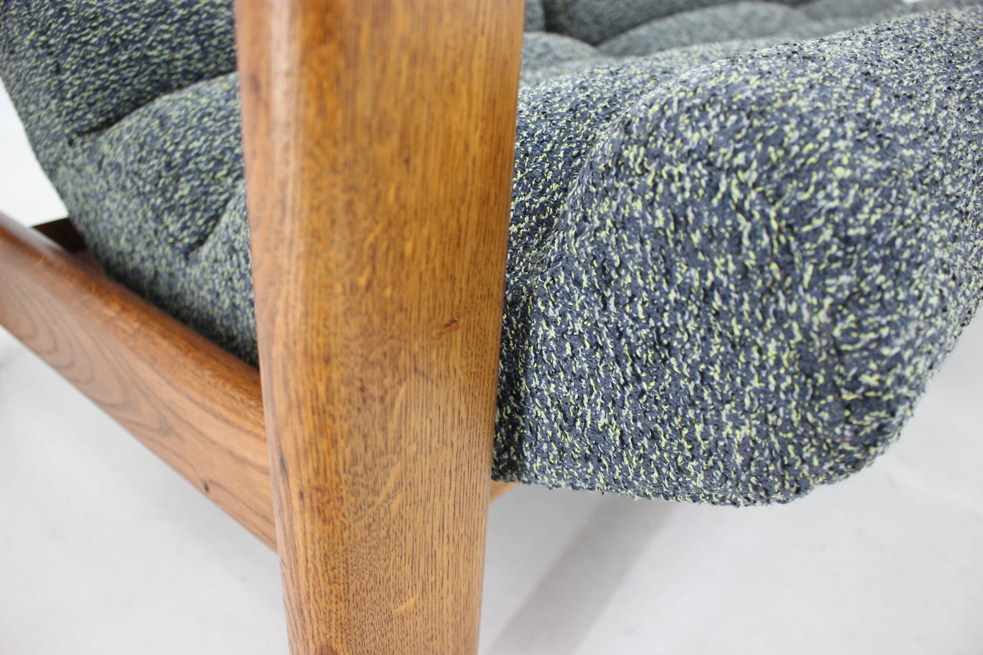 1960s 3-seater oak sofa, Finland