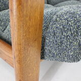 1960s 3-seater oak sofa, Finland