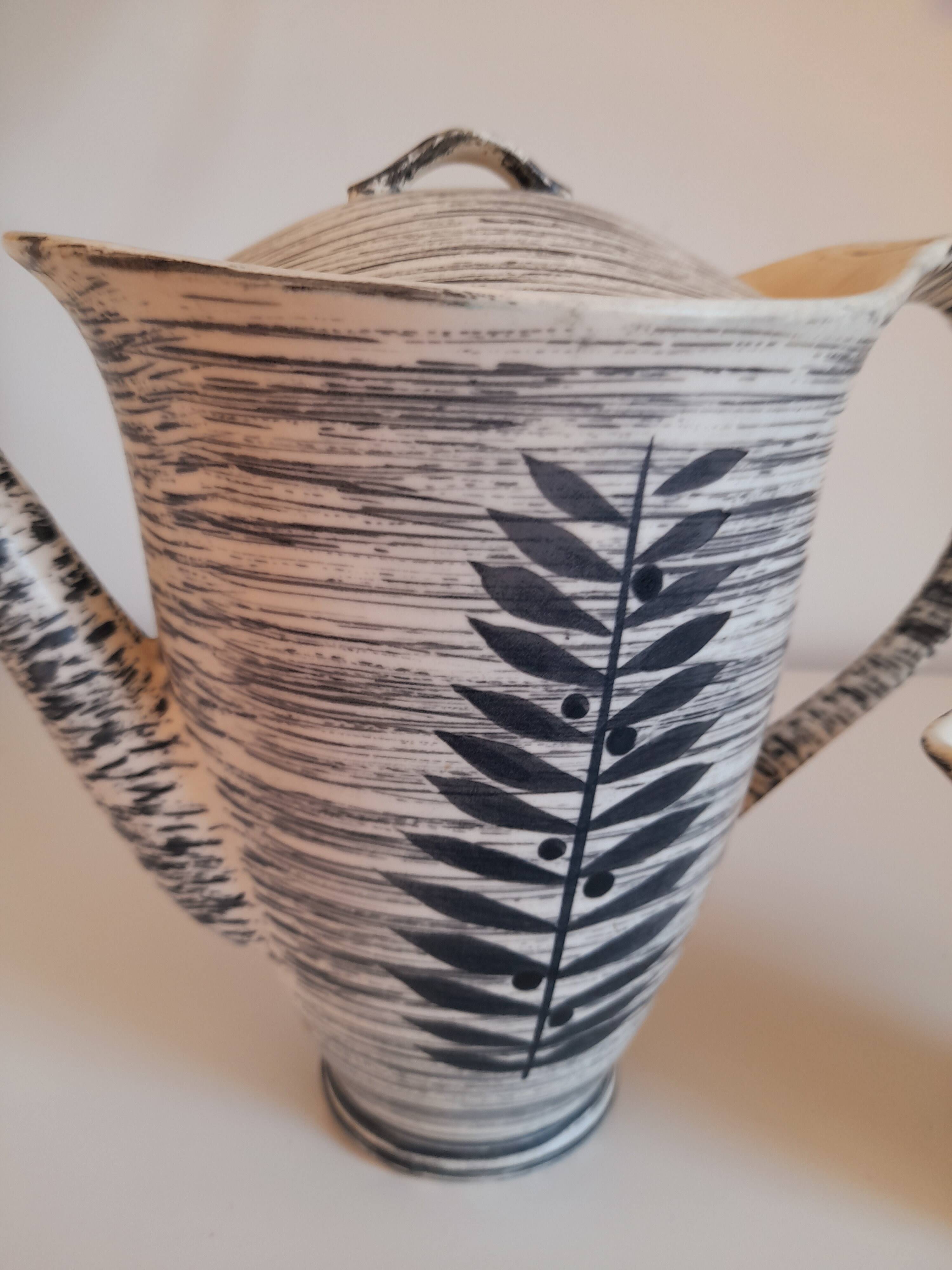 Ensemble verseuse à café et pot à lait Salins collection Tolède