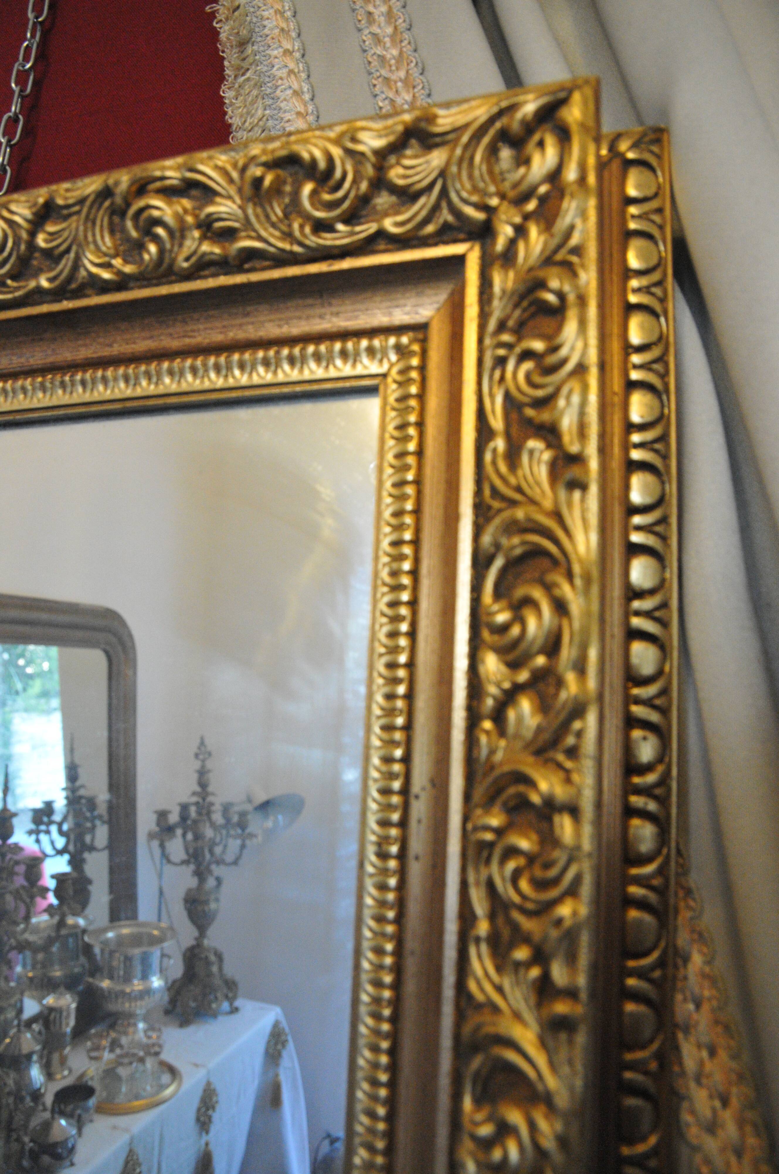 64x84cm gold frame mirror