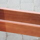 Bed in teak