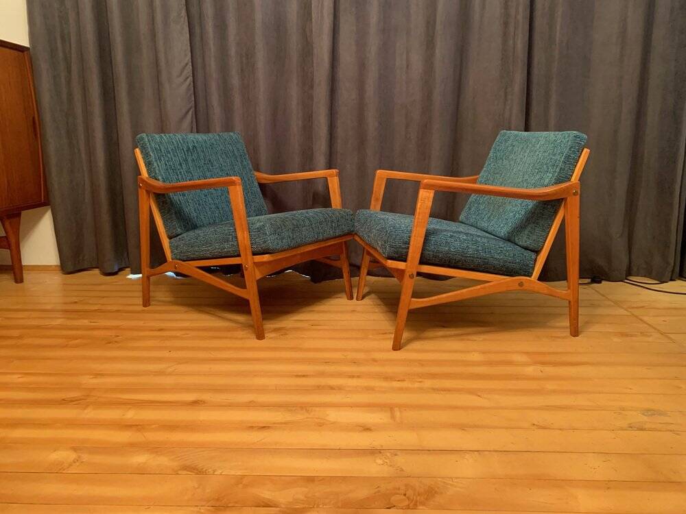 Set of vintage armchairs by Wilhelm Knoll, 1960s