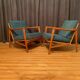 Set of vintage armchairs by Wilhelm Knoll, 1960s