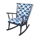 Rocking Chair, herringbone