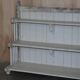 Large cascade shelf in solid oak, Late Victorian style.