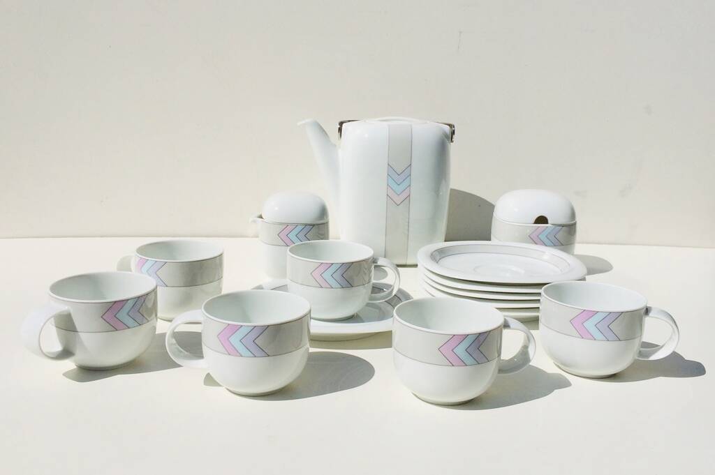 Coffee service Suomi by Timo Sarpaneva for Rosenthal. Vintage 80s.