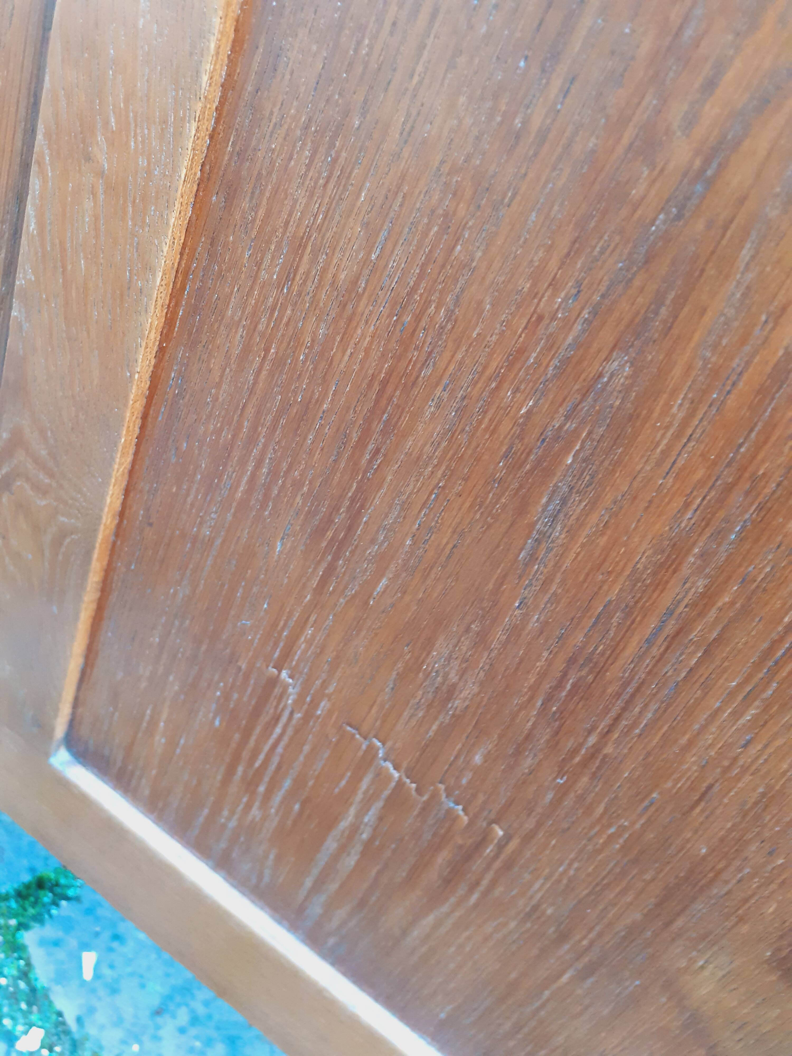 Vintage oak desk from the 60s