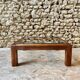 Table basse bois et verre
