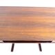 Modern mid-century wooden desk by Gianfranco Frattini for Bernini