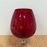 Large coupe vase from Empoli, Italy - 1950s