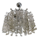 Carlo Nason for Mazzega Murano glass chandelier, Italy 1970.