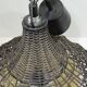 Brown rattan pendant lamp