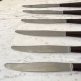 6 bakelite knives 60s-70s