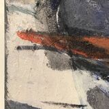 Oil on canvas entitled "spirit" signed by the artist mancini (claude)
