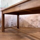 Oak farmhouse table