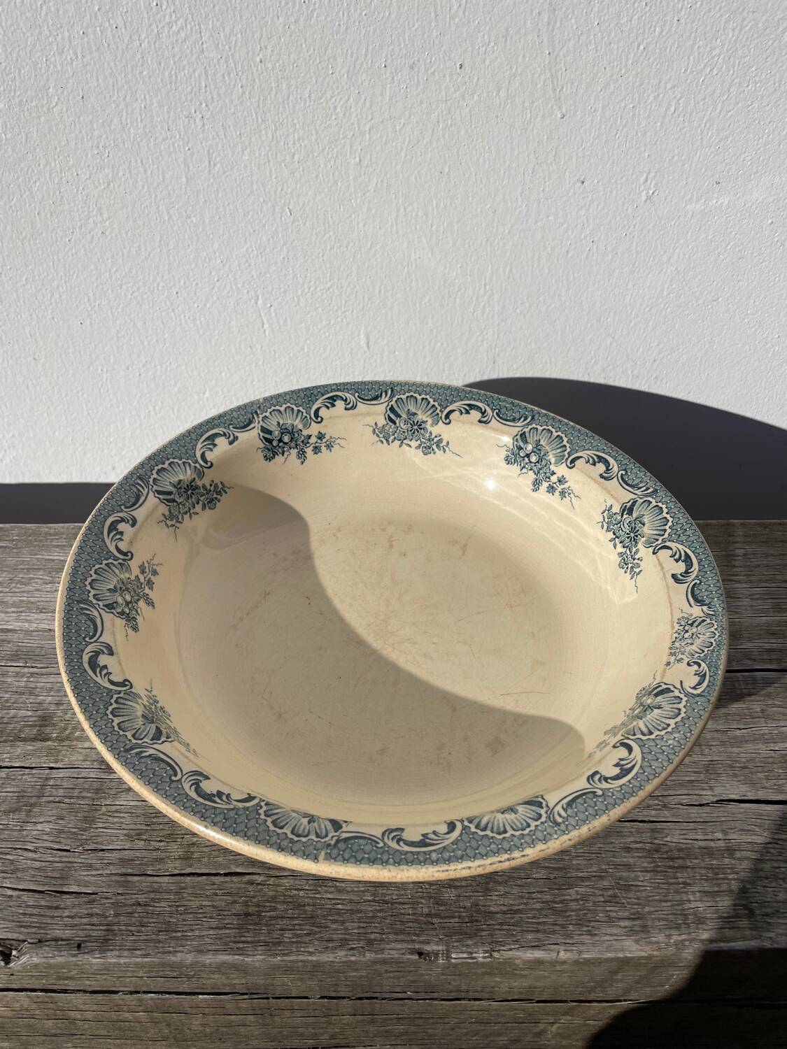 Iron earth salad bowl Moulin des loups