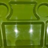 TV tray with compartments