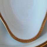 2 Limoges porcelain raviers golden border